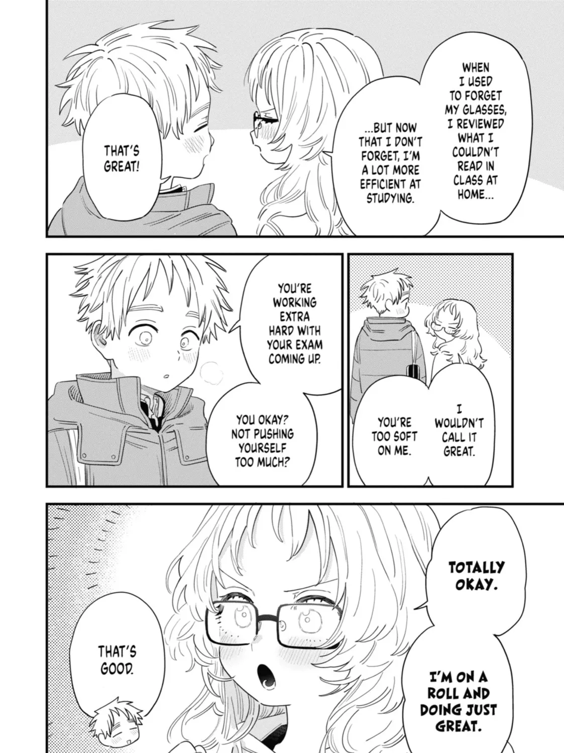 The Girl I Like Forgot Her Glasses Chapter 104 page 3 - 