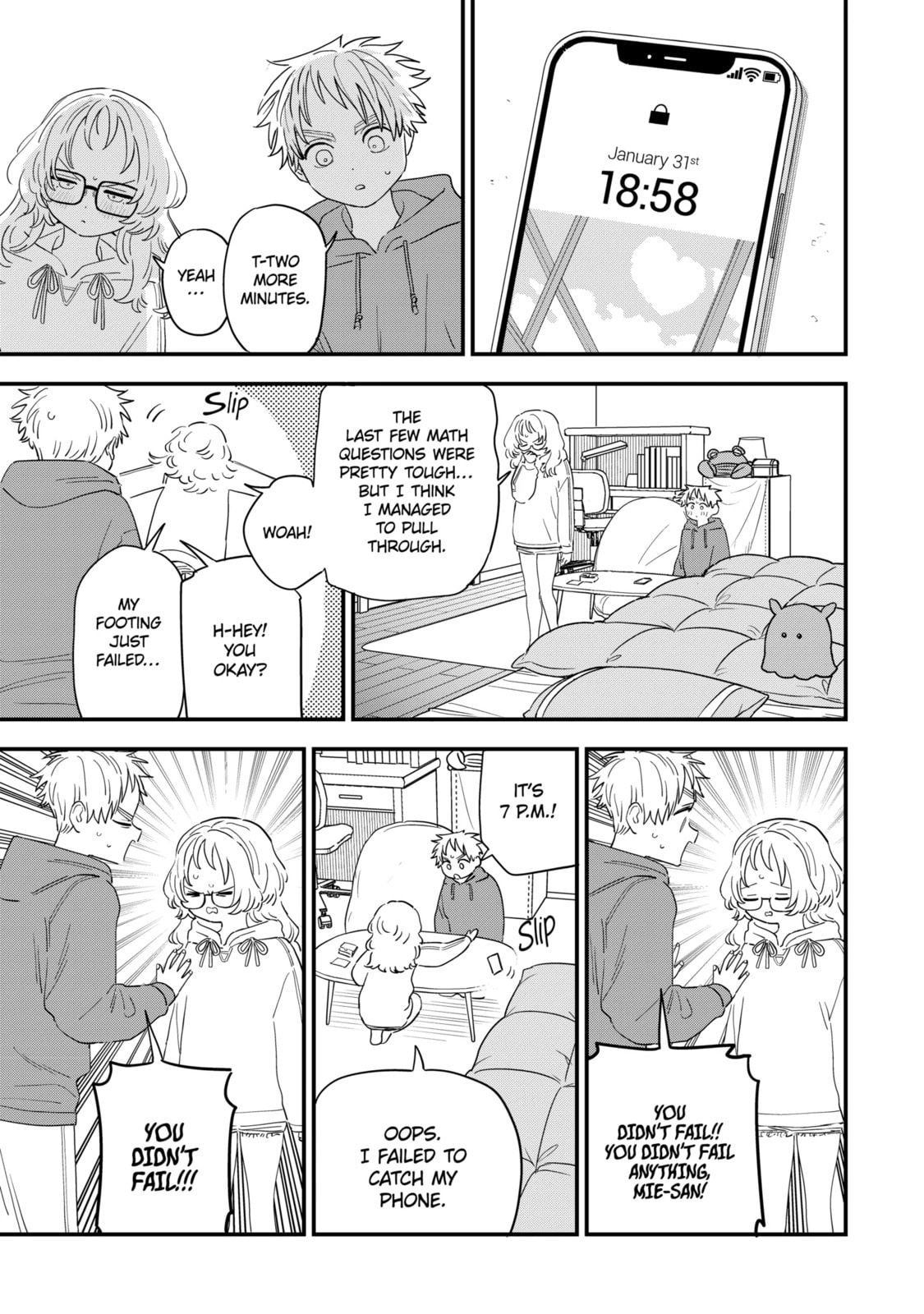 The Girl I Like Forgot Her Glasses Chapter 105.1 page 3 - 