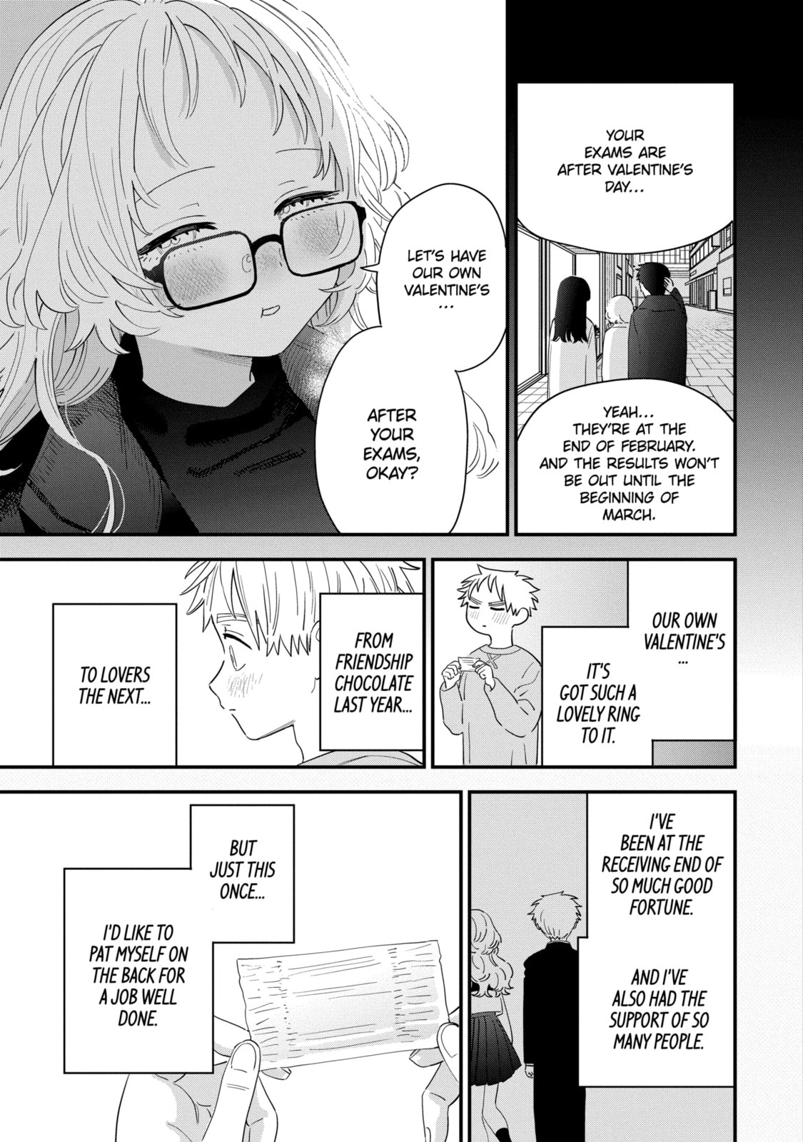 The Girl I Like Forgot Her Glasses Chapter 105.1 page 9 - 