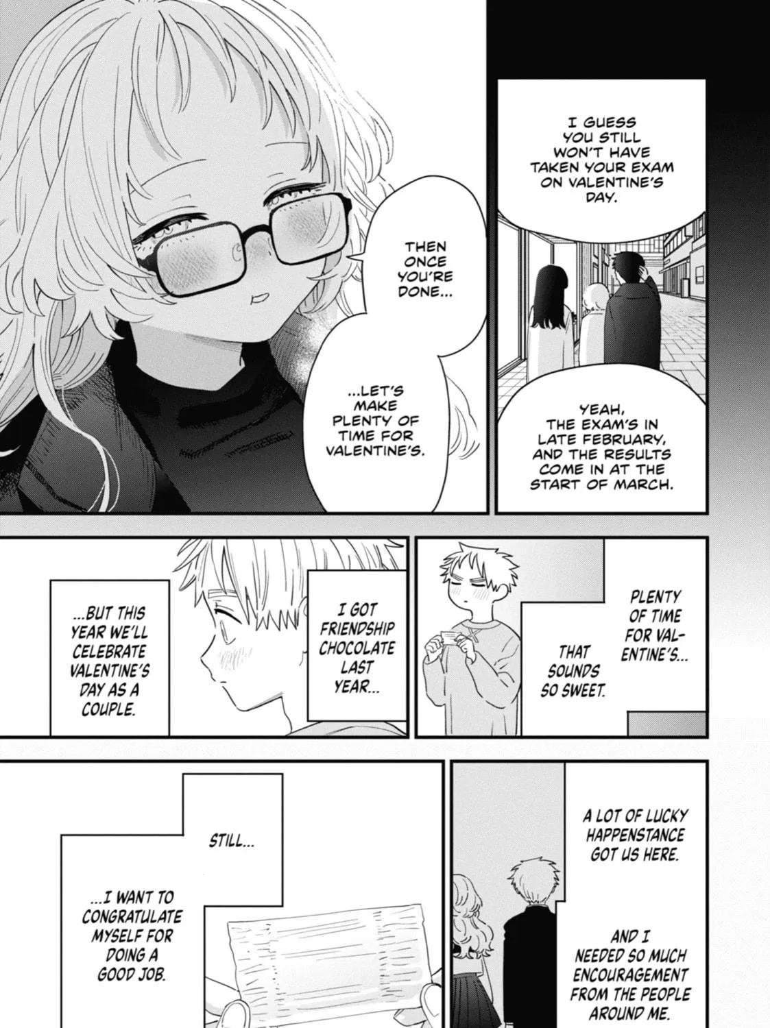 The Girl I Like Forgot Her Glasses Chapter 105 page 17 - 