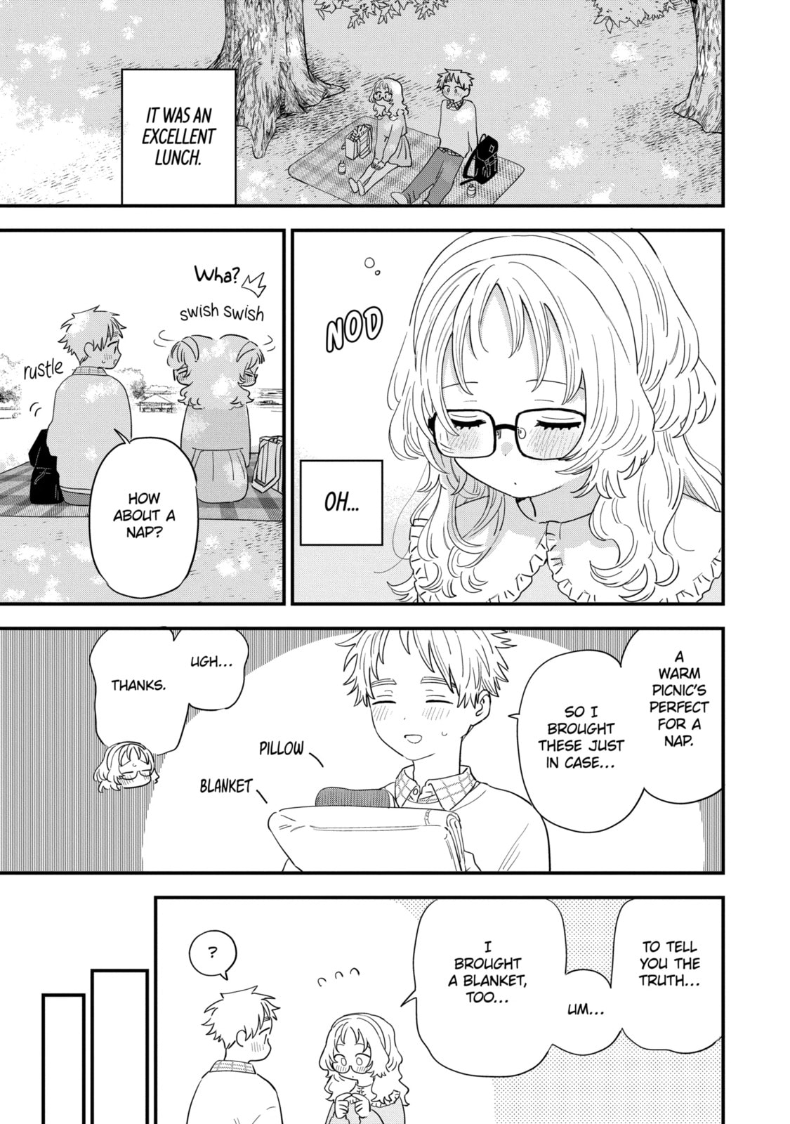 The Girl I Like Forgot Her Glasses Chapter 106.1 page 11 - 