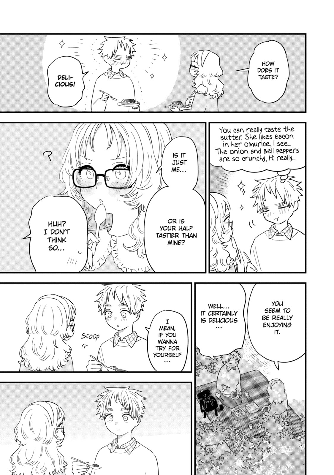The Girl I Like Forgot Her Glasses Chapter 106.1 page 9 - 