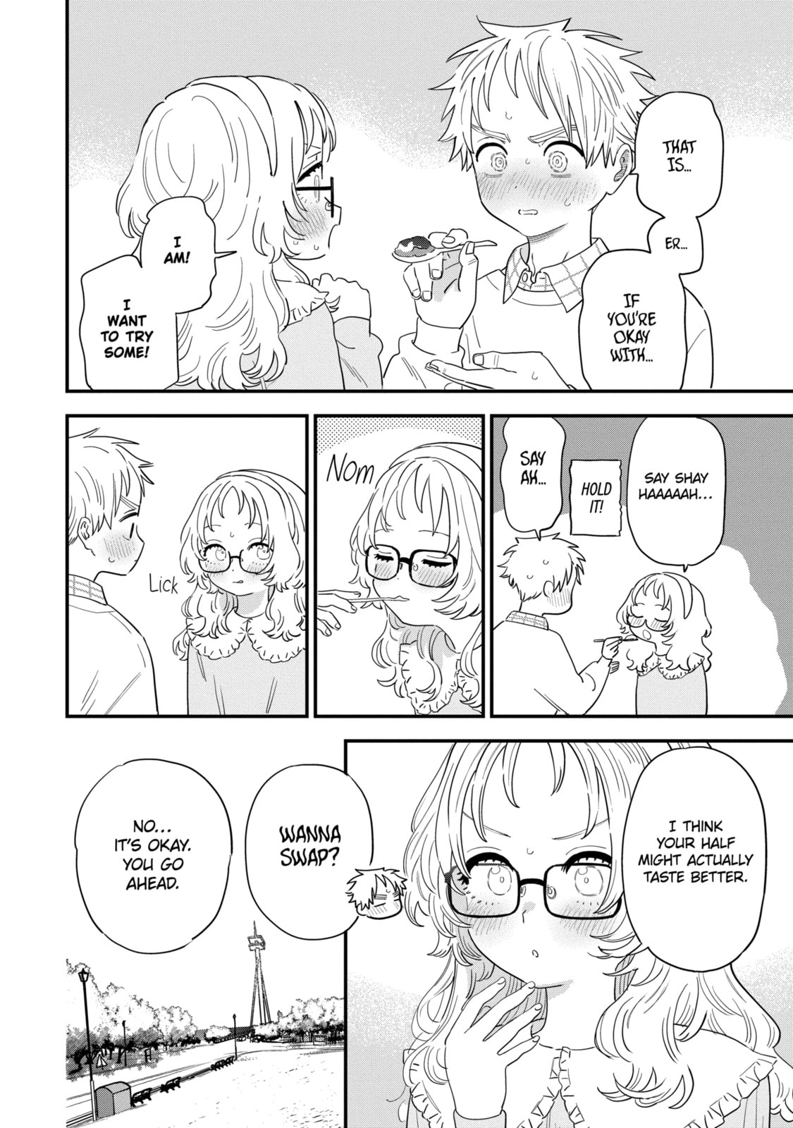 The Girl I Like Forgot Her Glasses Chapter 106.1 page 10 - 
