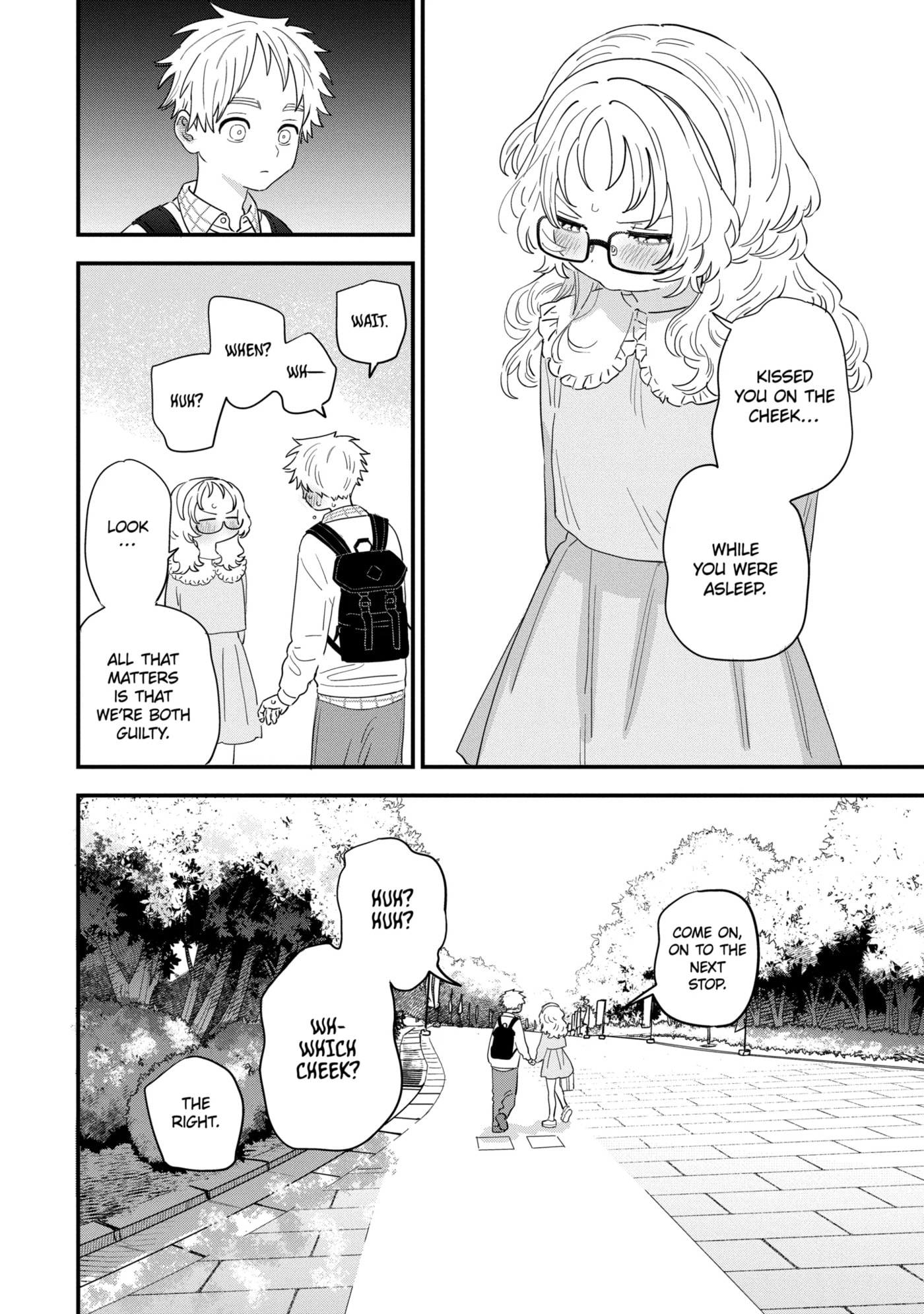 The Girl I Like Forgot Her Glasses Chapter 106.2 page 12 - 