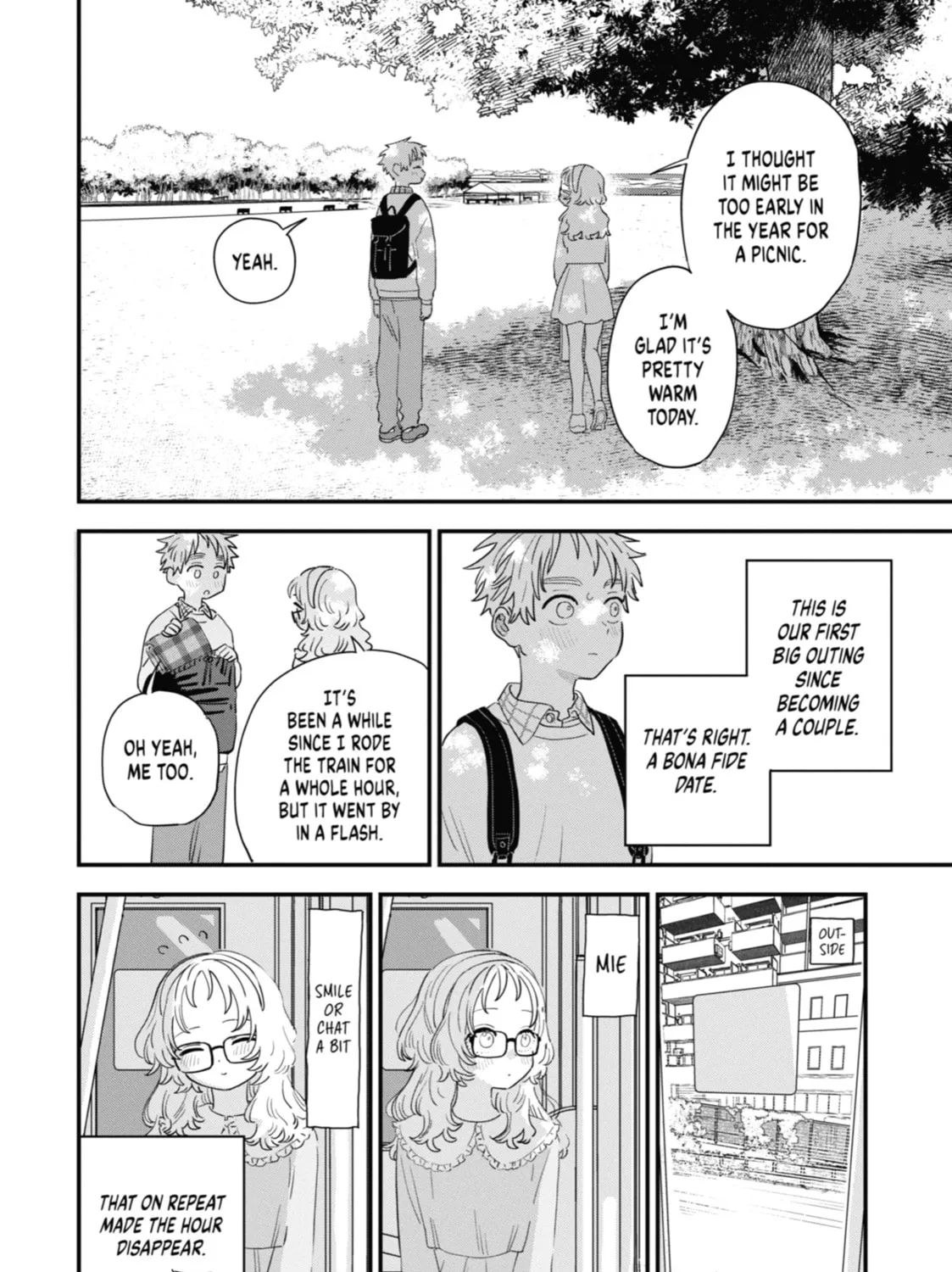 The Girl I Like Forgot Her Glasses Chapter 106 page 3 - 