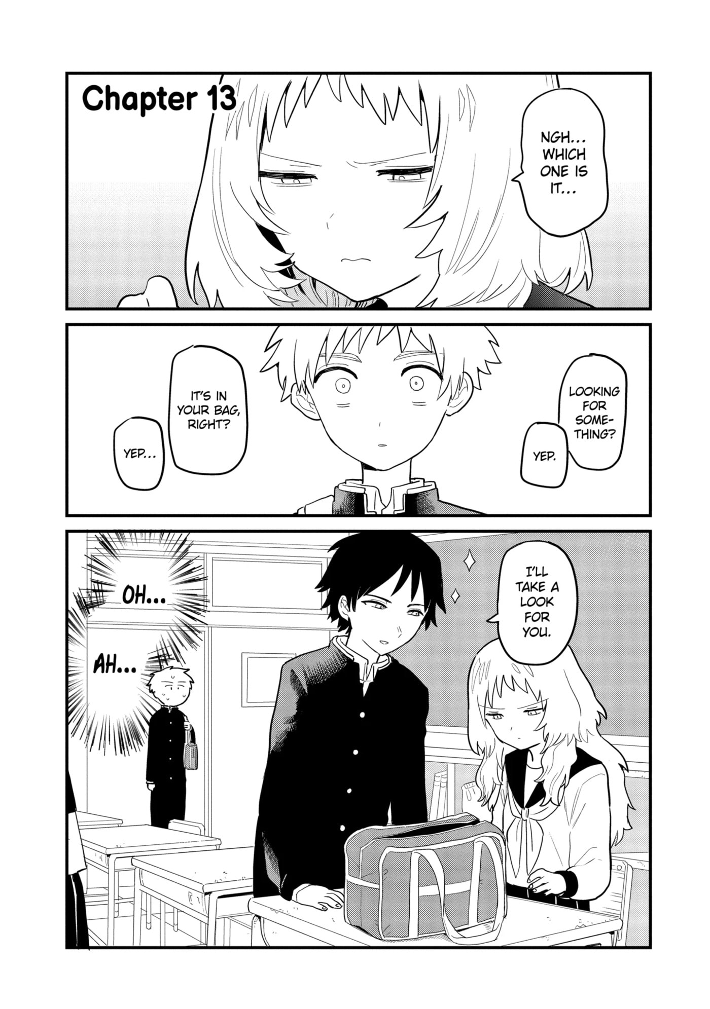 The Girl I Like Forgot Her Glasses Chapter 107.1 page 1 - 