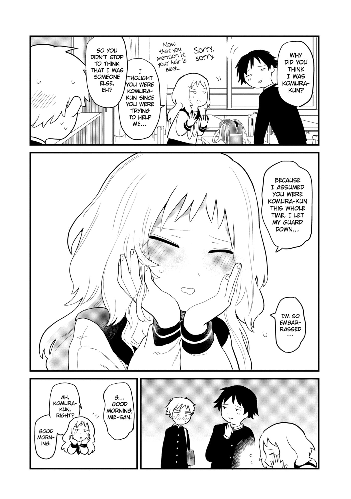The Girl I Like Forgot Her Glasses Chapter 107.1 page 4 - 