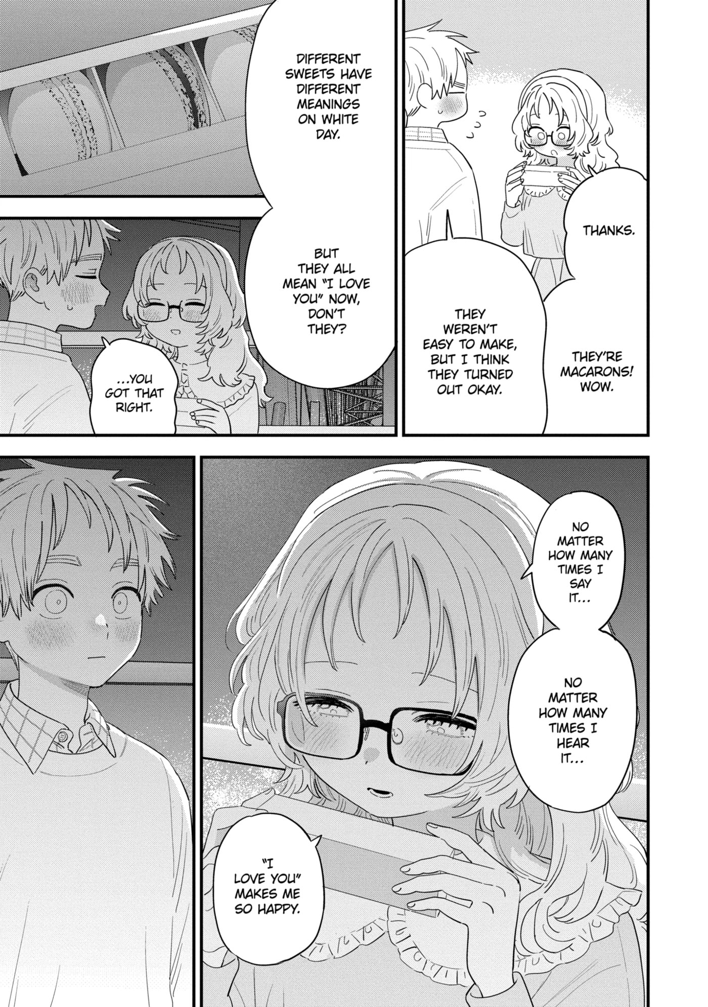 The Girl I Like Forgot Her Glasses Chapter 107.2 page 3 - 