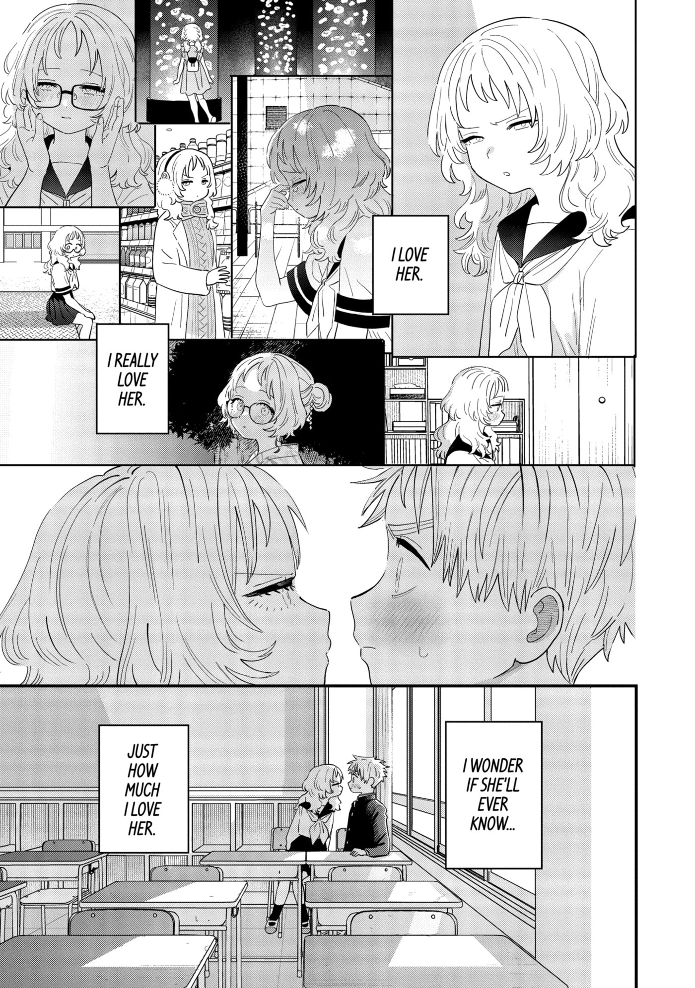 The Girl I Like Forgot Her Glasses Chapter 107.2 page 9 - 