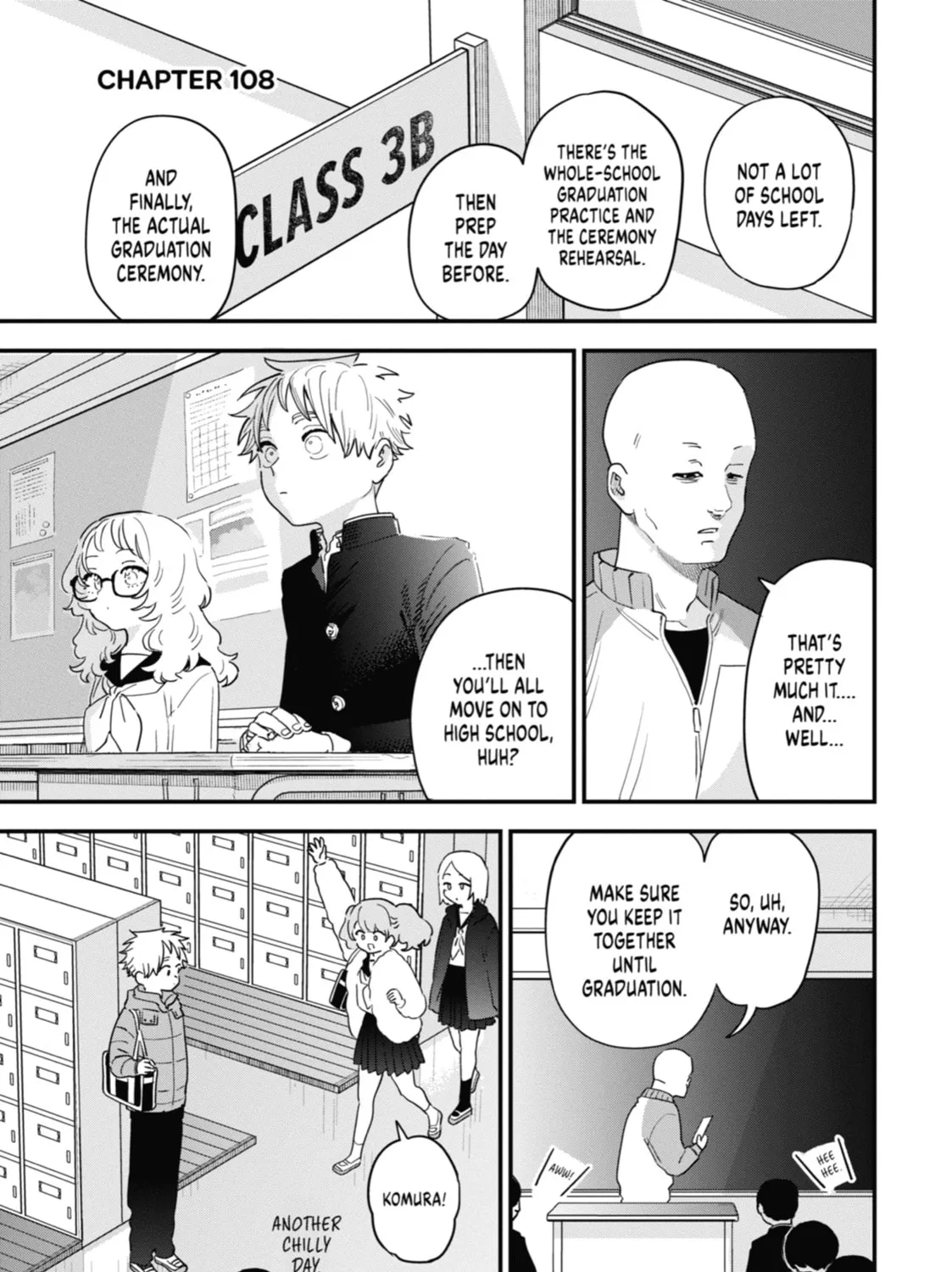 The Girl I Like Forgot Her Glasses Chapter 108 page 1 - 