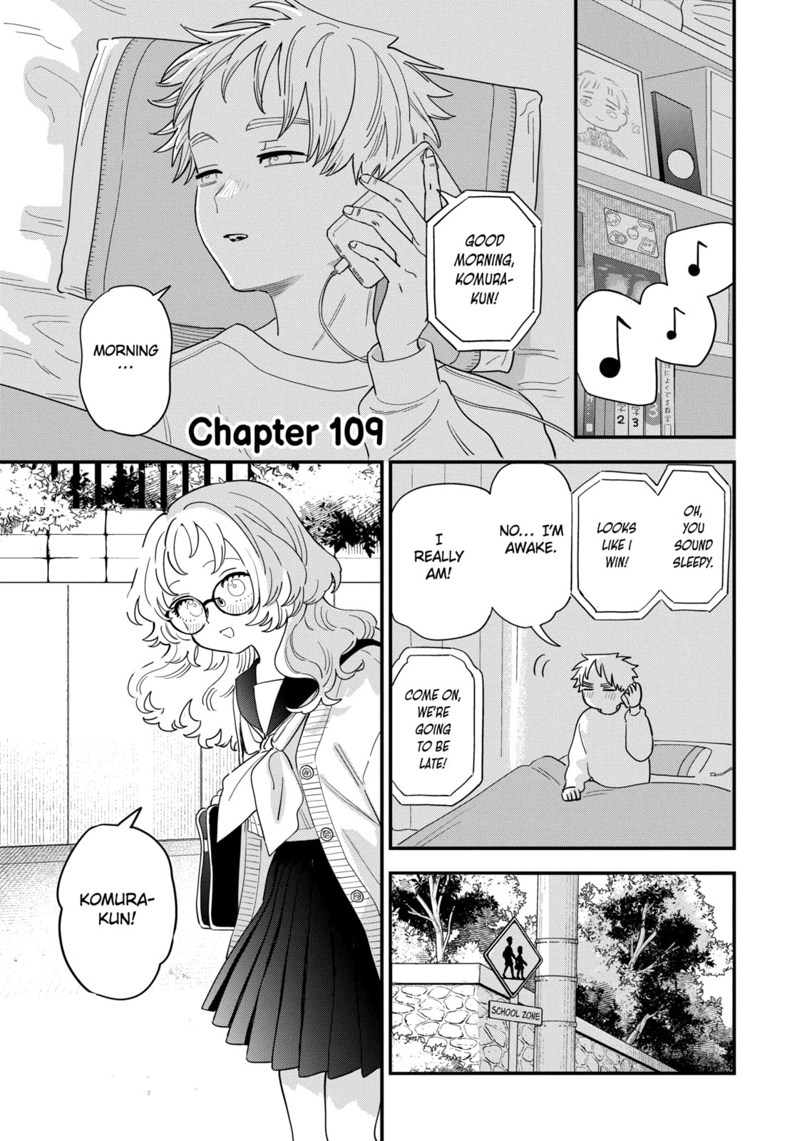 The Girl I Like Forgot Her Glasses Chapter 109.1 page 1 - 