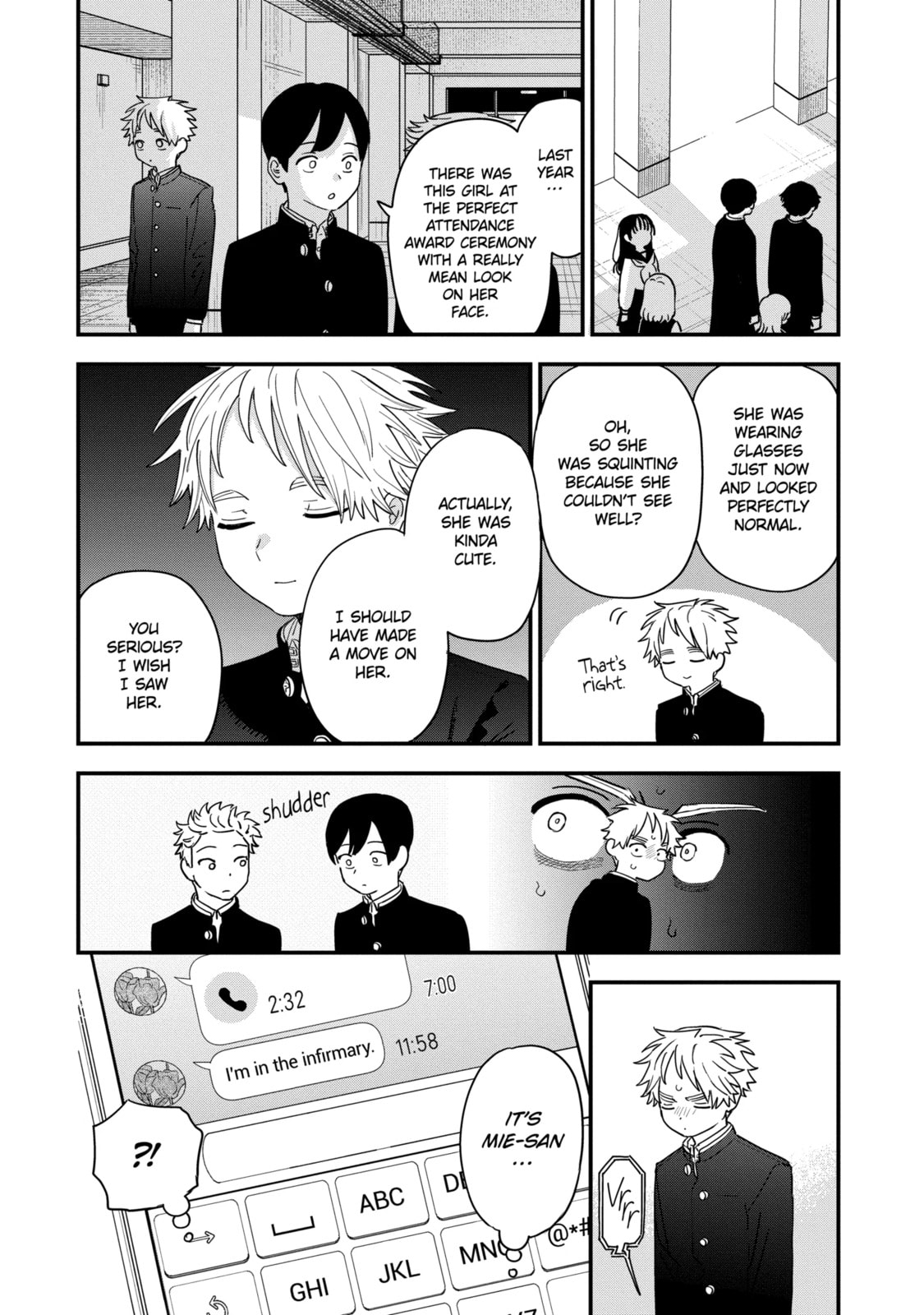 The Girl I Like Forgot Her Glasses Chapter 109.1 page 6 - 