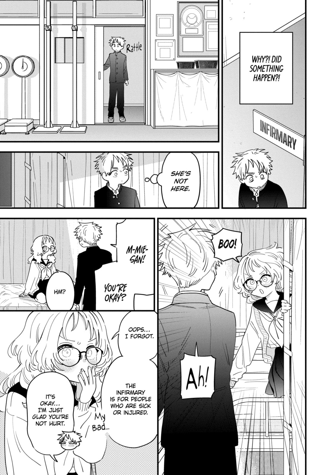 The Girl I Like Forgot Her Glasses Chapter 109.1 page 7 - 