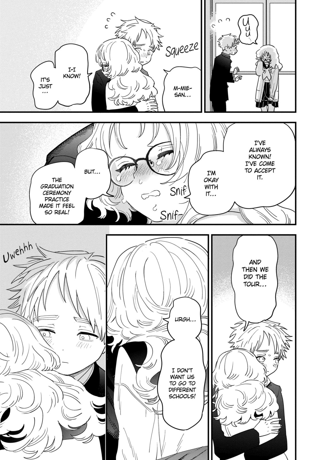 The Girl I Like Forgot Her Glasses Chapter 109.2 page 3 - 