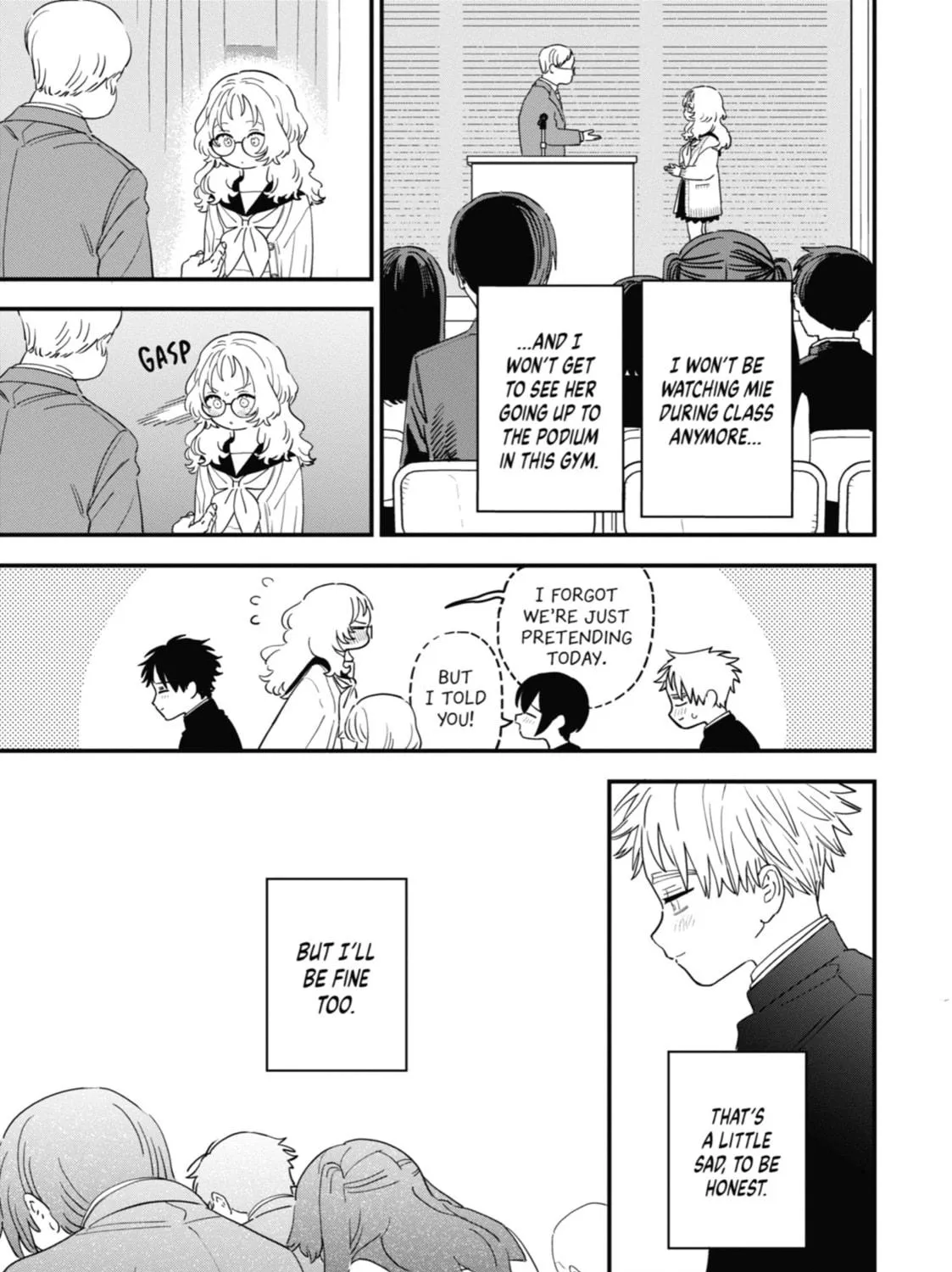 The Girl I Like Forgot Her Glasses Chapter 109 page 9 - 