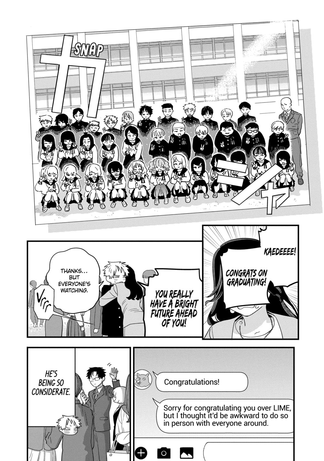 The Girl I Like Forgot Her Glasses Chapter 110.1 page 6 - 
