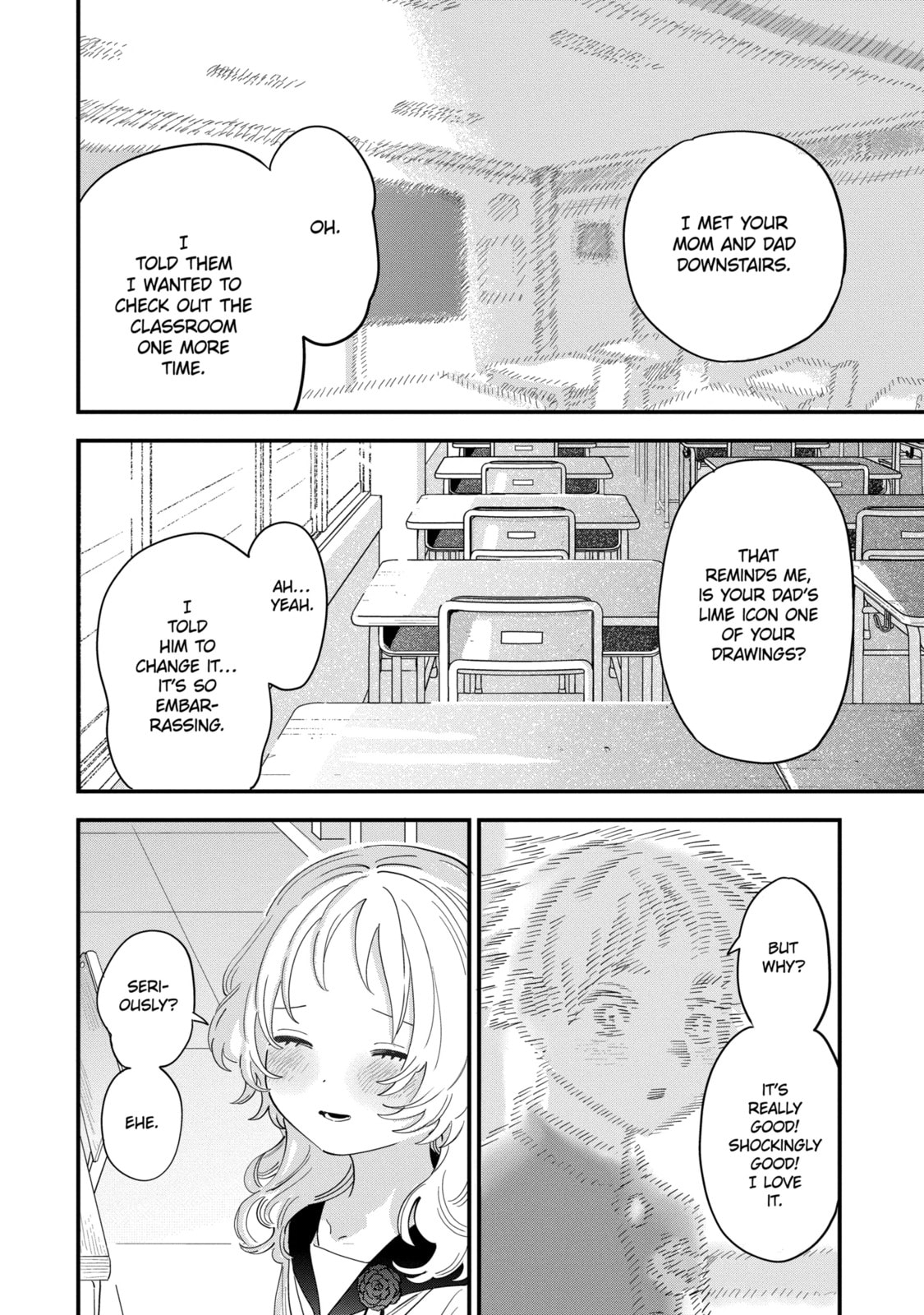The Girl I Like Forgot Her Glasses Chapter 110.2 page 4 - 