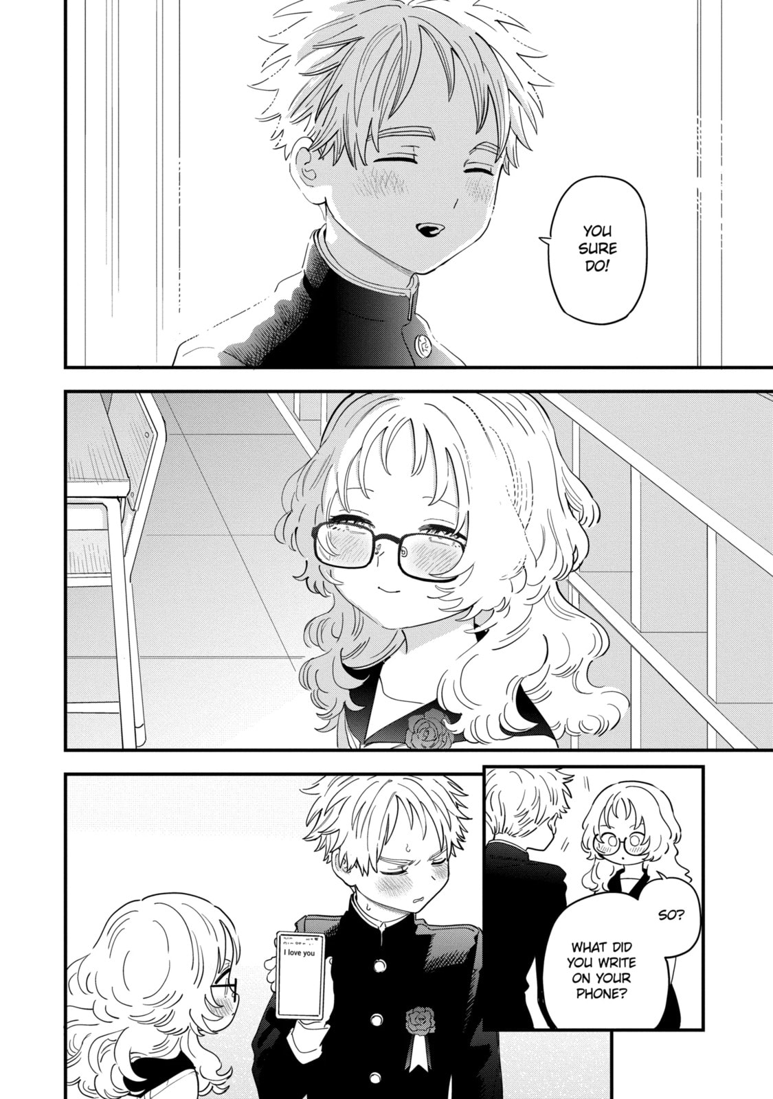 The Girl I Like Forgot Her Glasses Chapter 110.2 page 6 - 