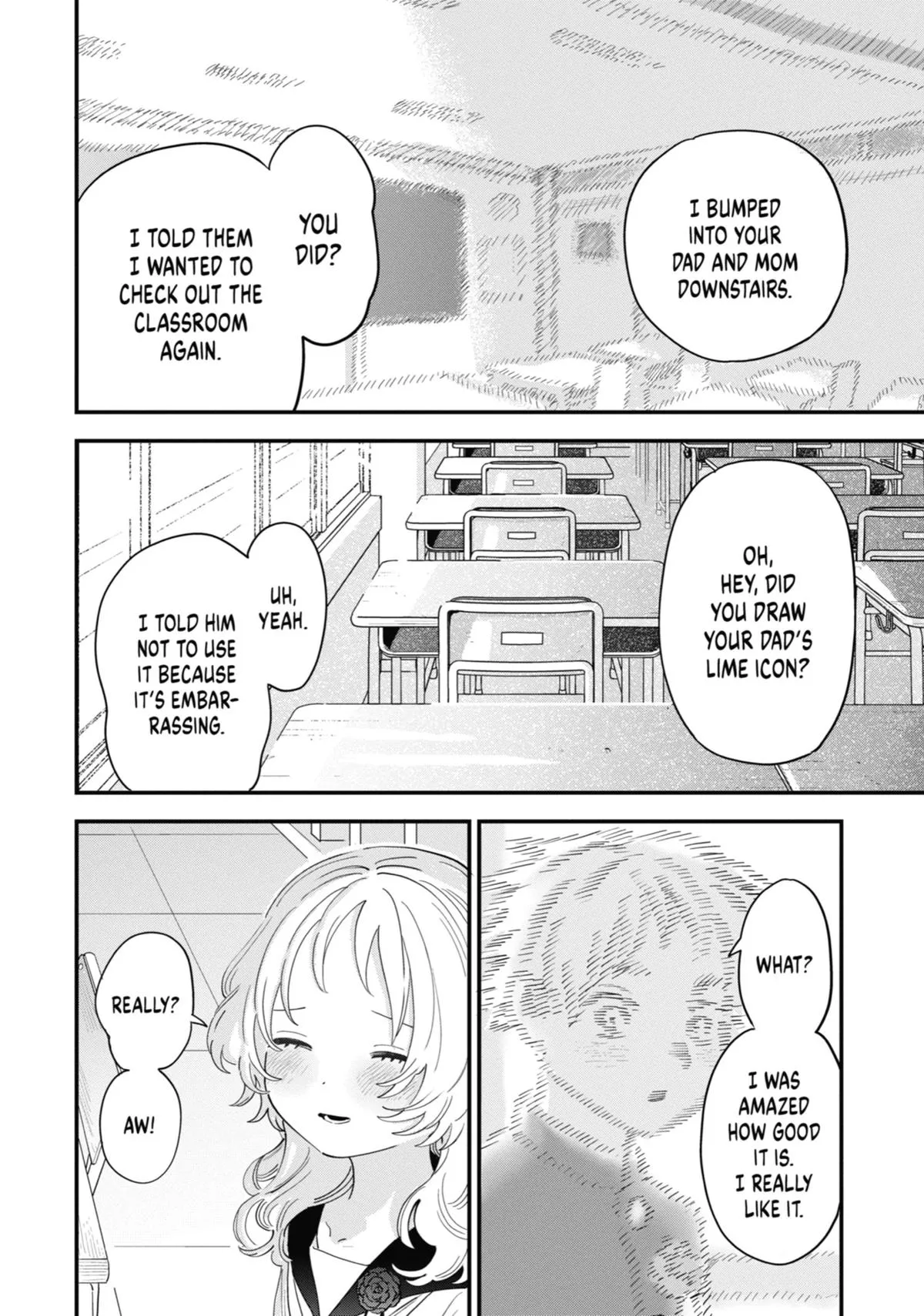 The Girl I Like Forgot Her Glasses Chapter 110 page 14 - 