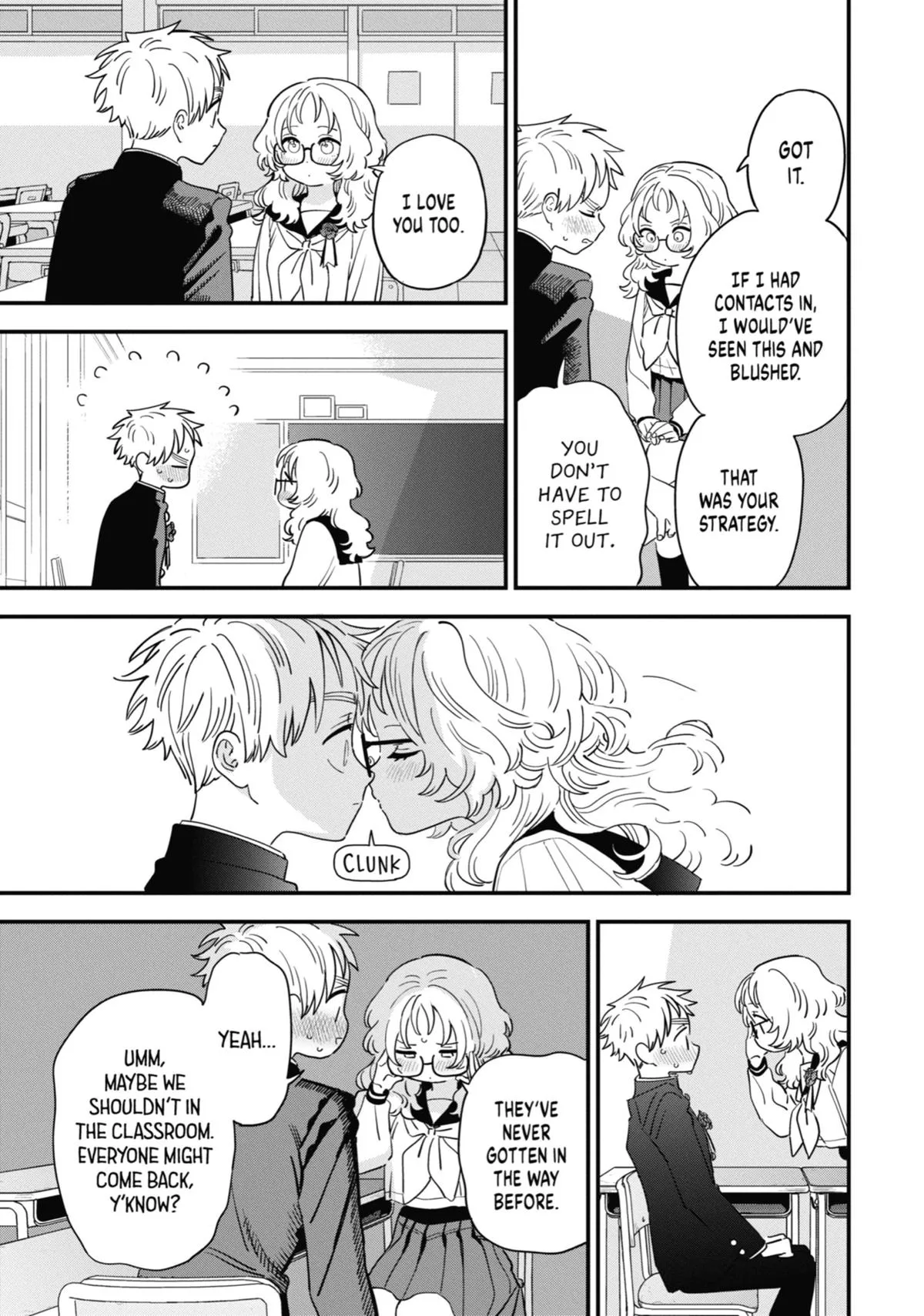 The Girl I Like Forgot Her Glasses Chapter 110 page 17 - 