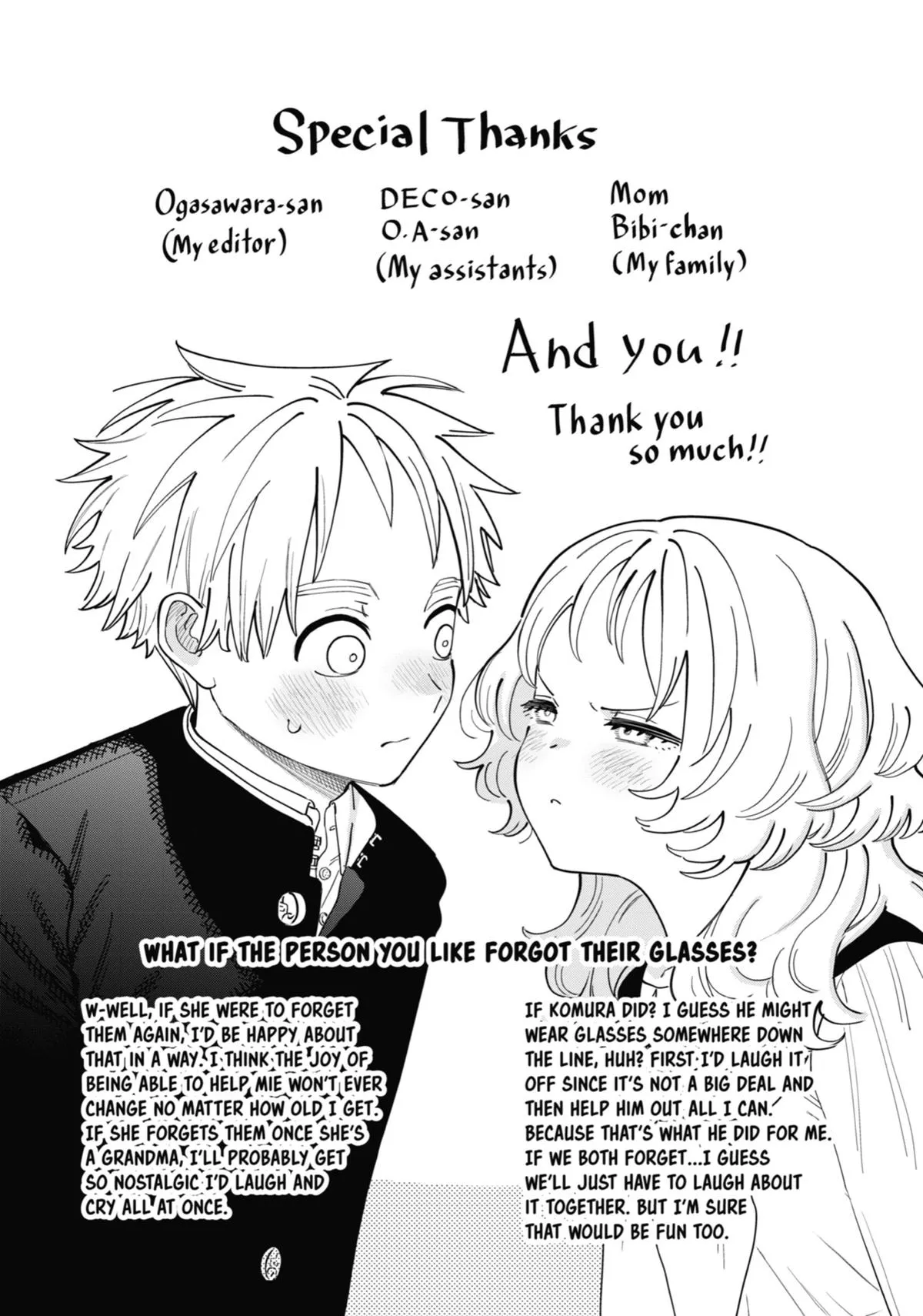 The Girl I Like Forgot Her Glasses Chapter 110 page 24 - 