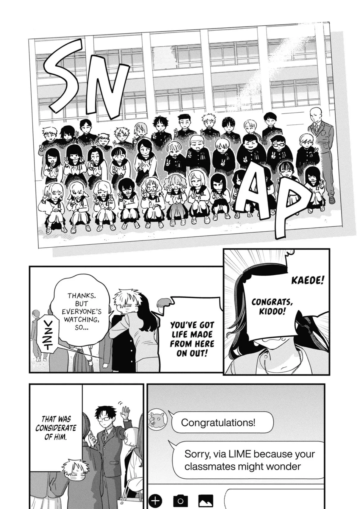 The Girl I Like Forgot Her Glasses Chapter 110 page 6 - 