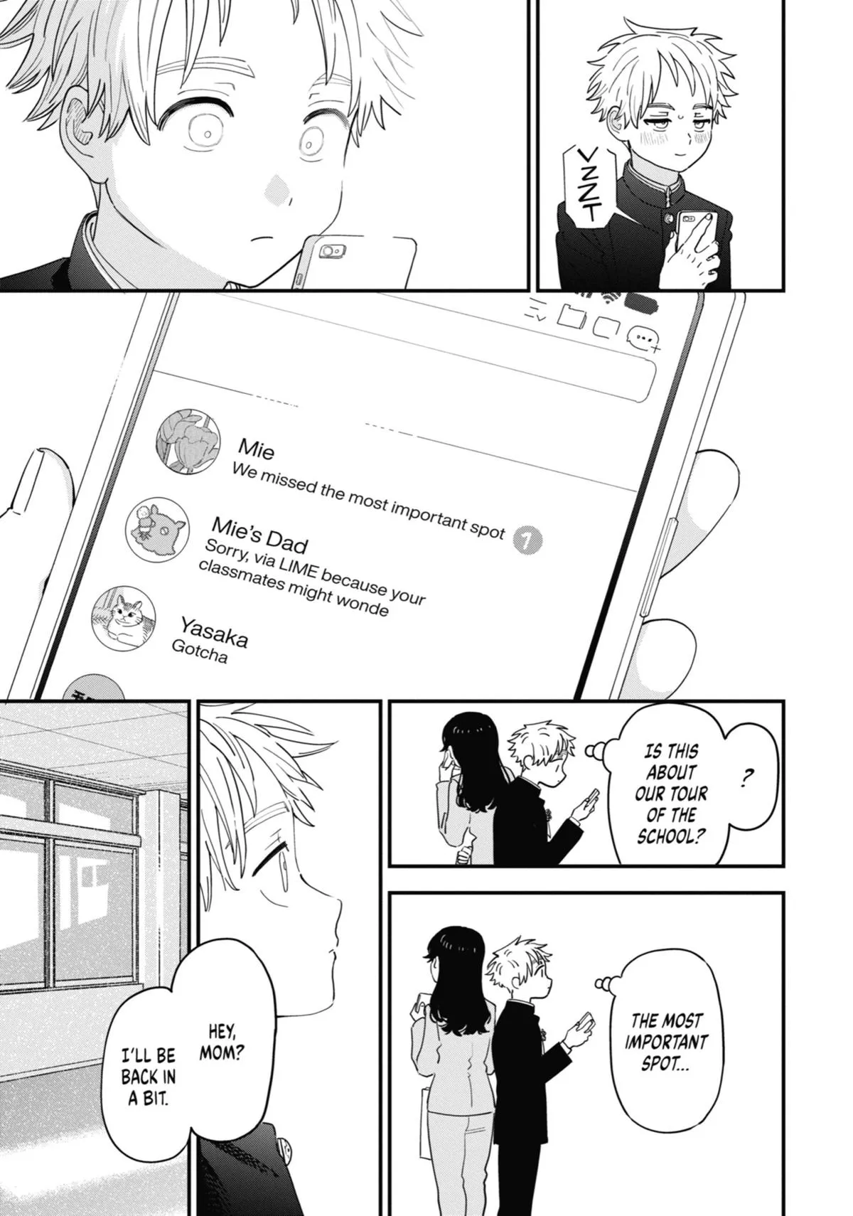 The Girl I Like Forgot Her Glasses Chapter 110 page 7 - 