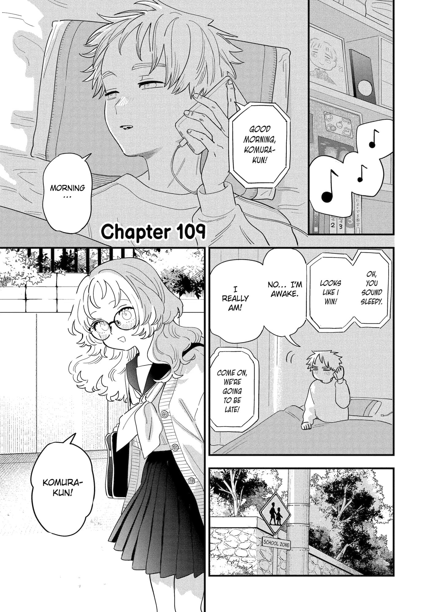 The Girl I Like Forgot Her Glasses Chapter 117 page 1 - 