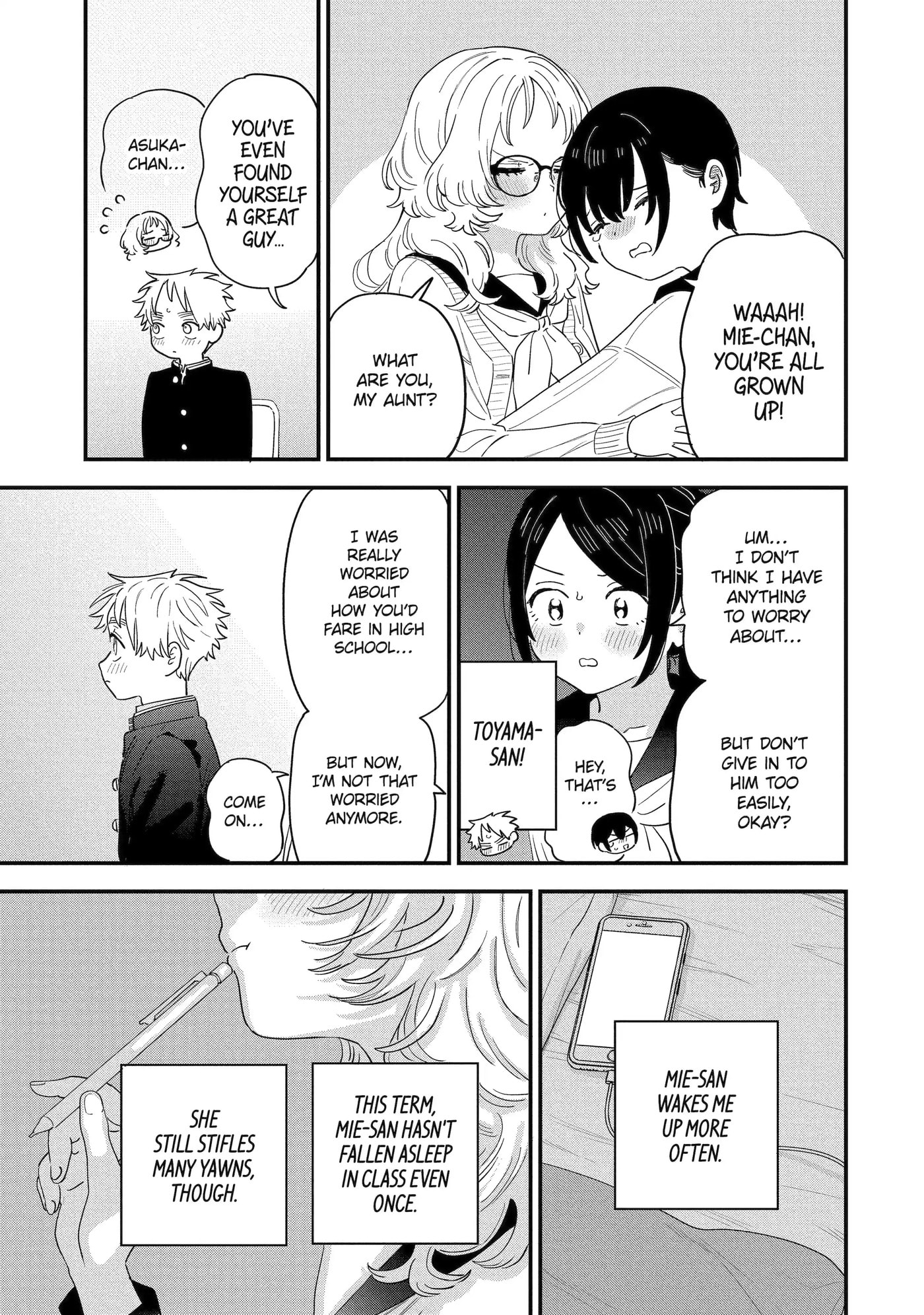 The Girl I Like Forgot Her Glasses Chapter 117 page 3 - 