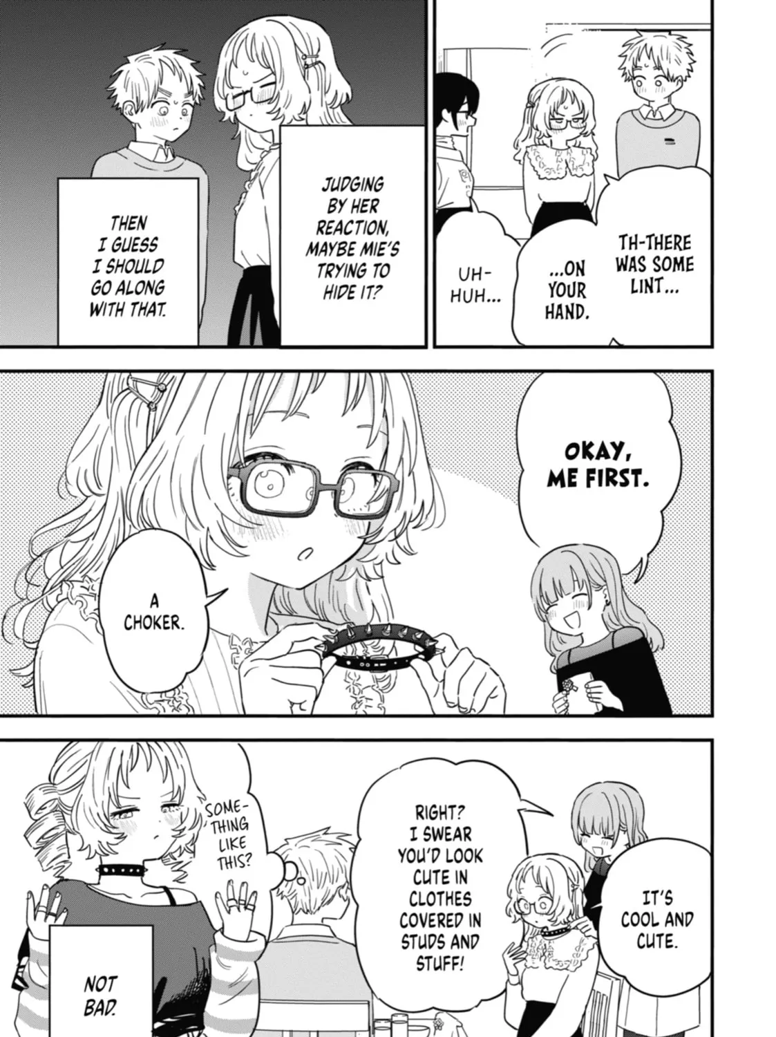 The Girl I Like Forgot Her Glasses Chapter 97 page 13 - 