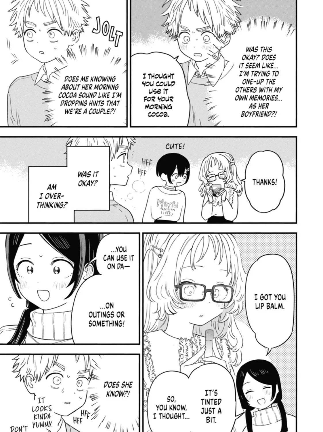 The Girl I Like Forgot Her Glasses Chapter 97 page 17 - 