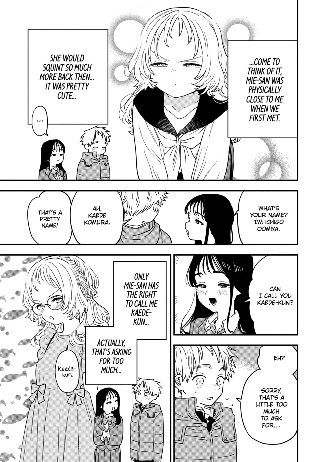 The Girl I Like Forgot Her Glasses Chapter 98.1 page 7 - 