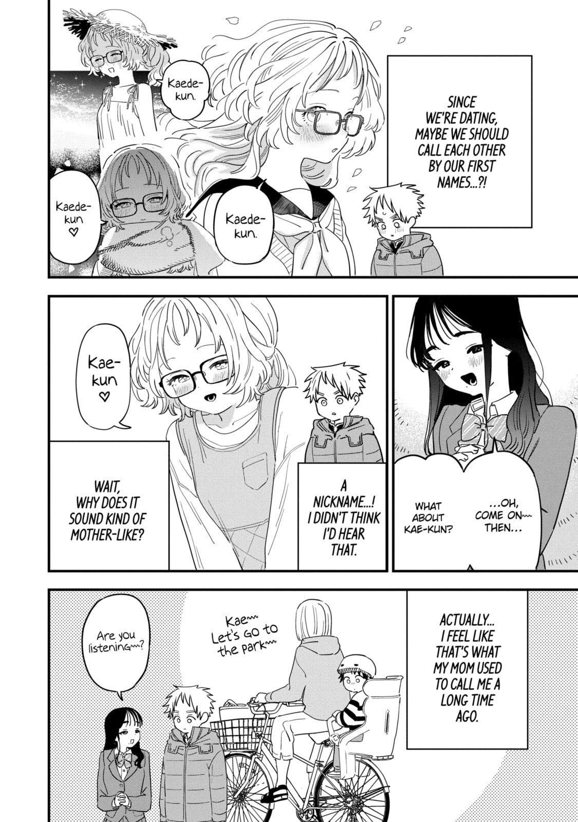 The Girl I Like Forgot Her Glasses Chapter 98.1 page 8 - 