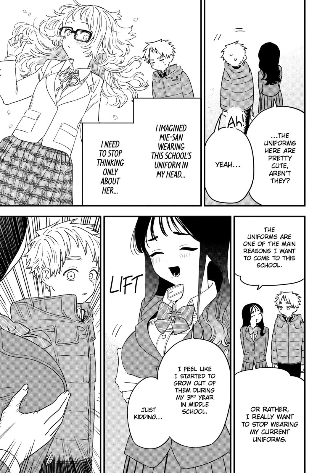 The Girl I Like Forgot Her Glasses Chapter 98.1 page 9 - 