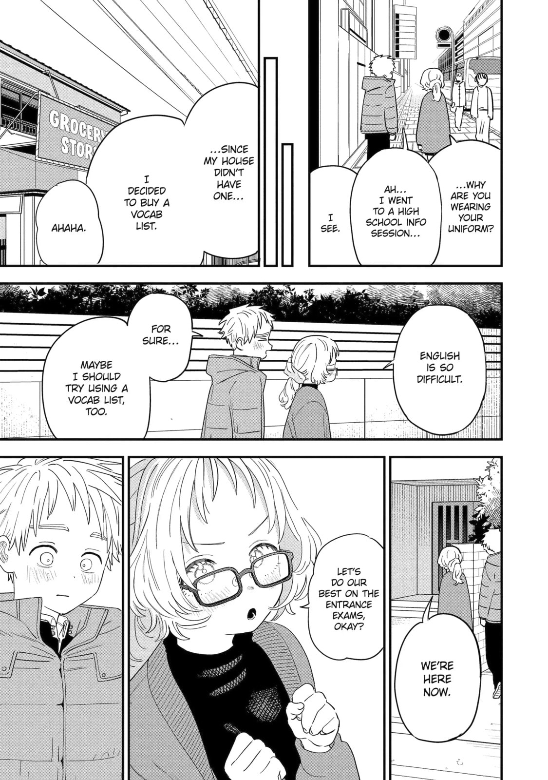 The Girl I Like Forgot Her Glasses Chapter 98.2 page 4 - 