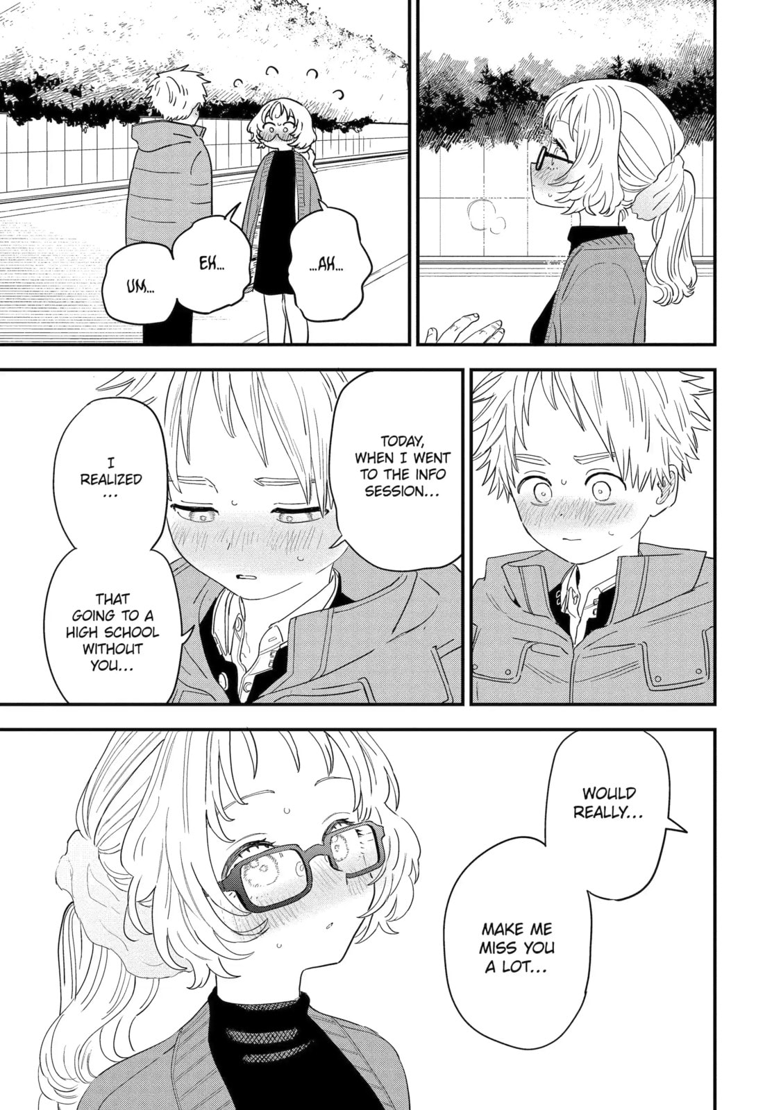 The Girl I Like Forgot Her Glasses Chapter 98.2 page 6 - 