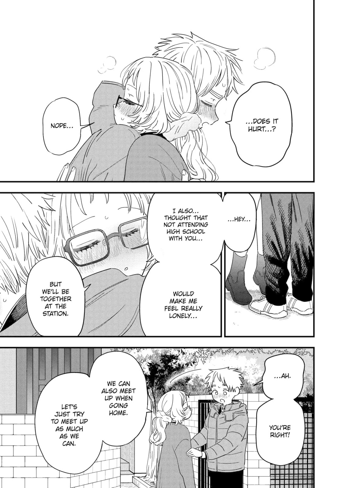 The Girl I Like Forgot Her Glasses Chapter 98.2 page 8 - 