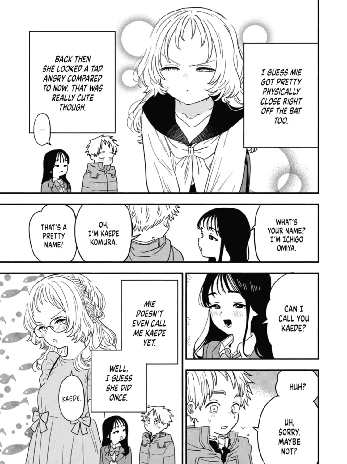 The Girl I Like Forgot Her Glasses Chapter 98 page 13 - 