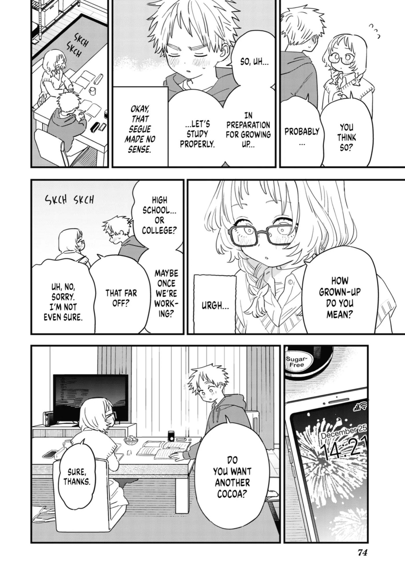 The Girl I Like Forgot Her Glasses Chapter 99 page 6 - 