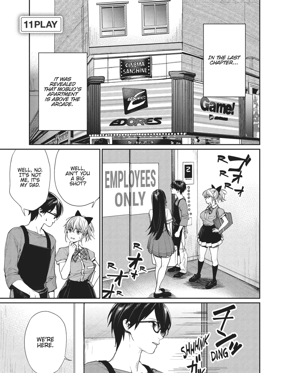 The Girl in the Arcade Chapter 11 page 1 - 
