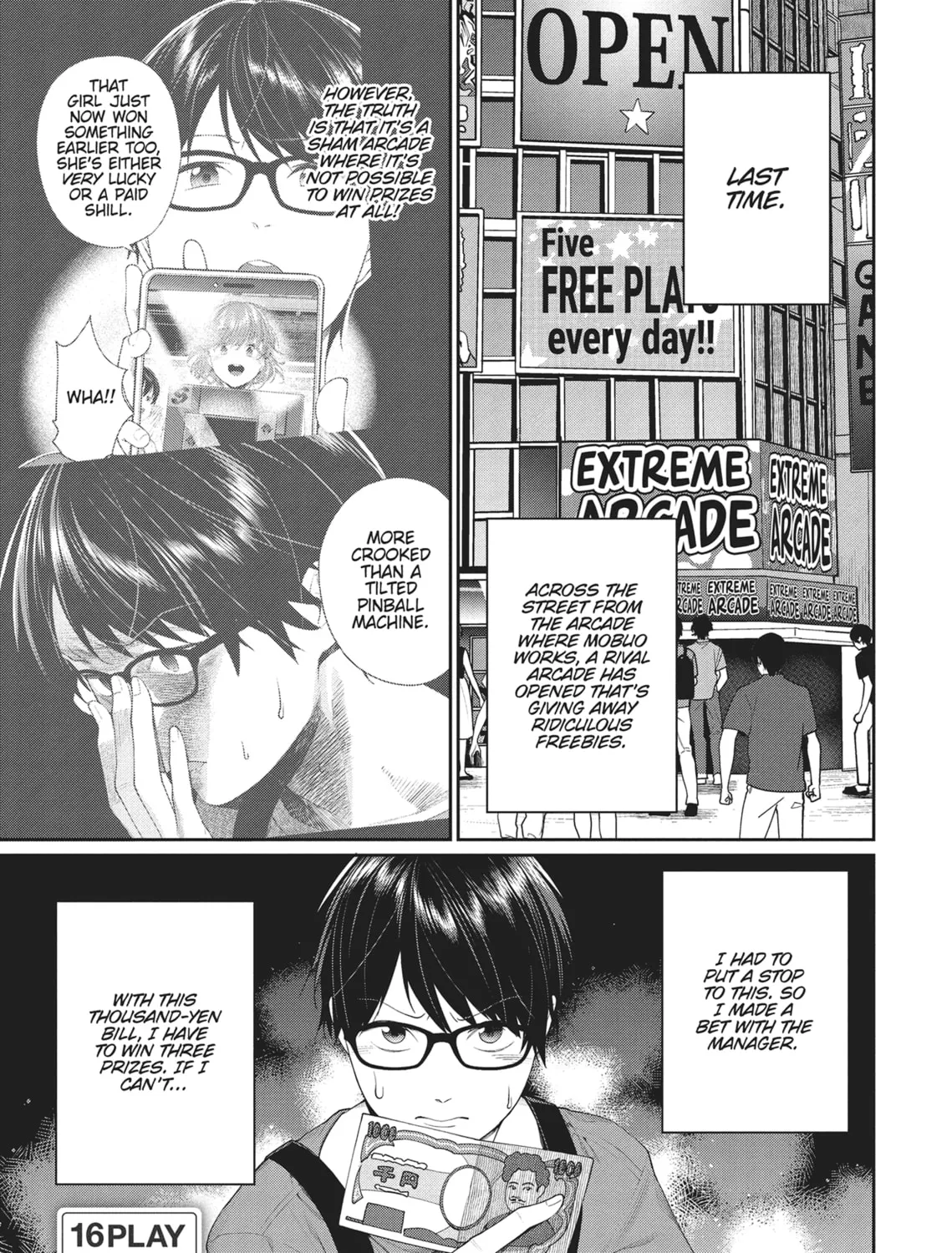 The Girl in the Arcade Chapter 16 page 1 - 