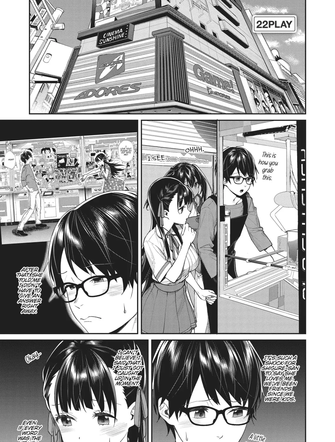 The Girl in the Arcade Chapter 22 page 1 - 