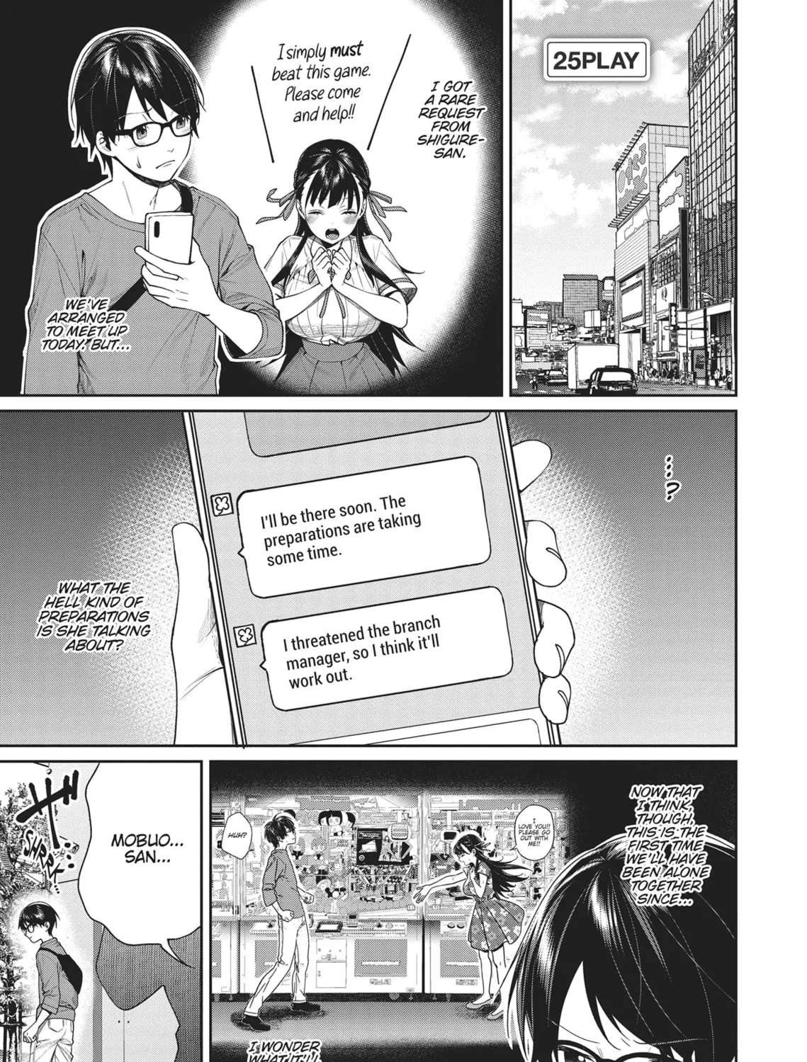 The Girl in the Arcade Chapter 25 page 1 - 