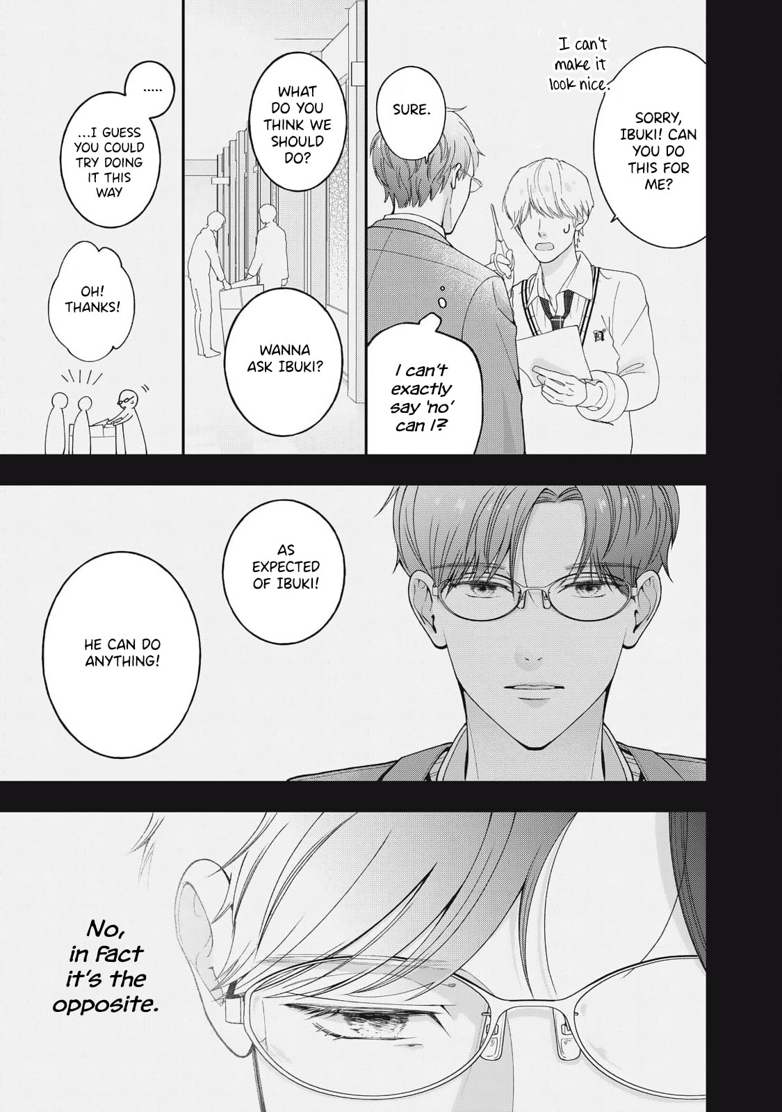 The Glasses Boy and His Glasses-Fetish Girlfriend Chapter 16 page 14 - 