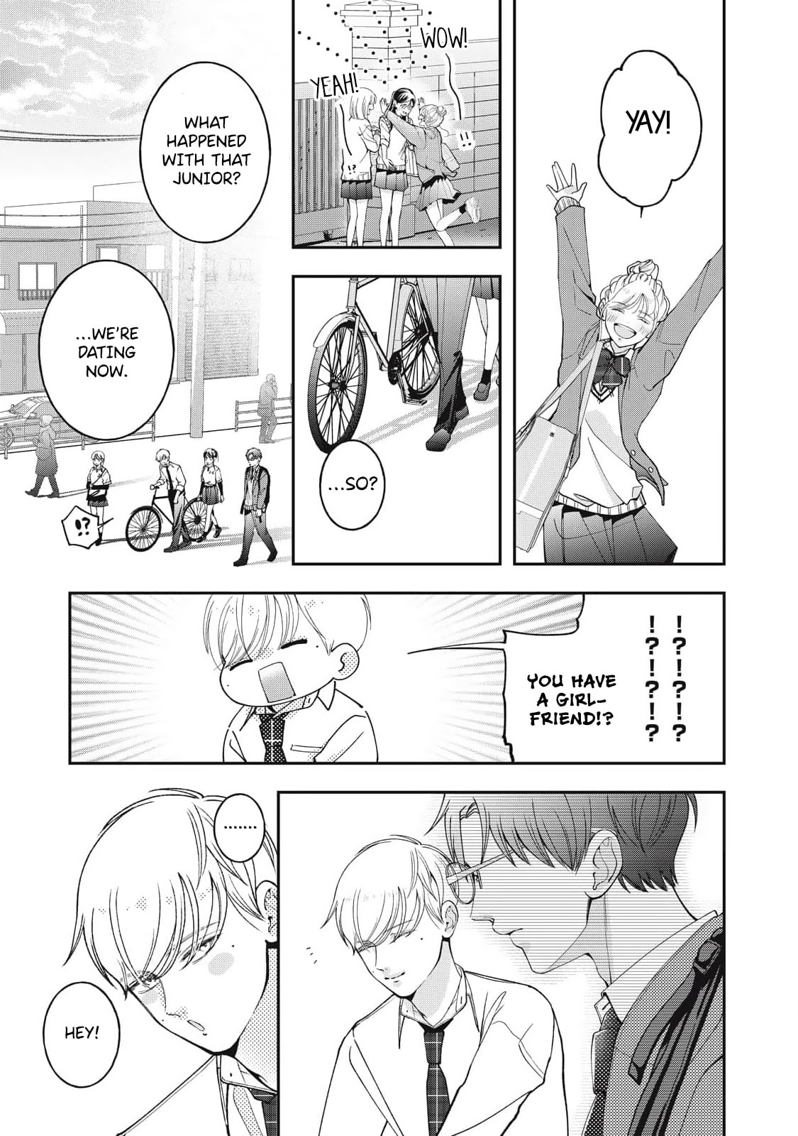 The Glasses Boy and His Glasses-Fetish Girlfriend Chapter 18 page 16 - 