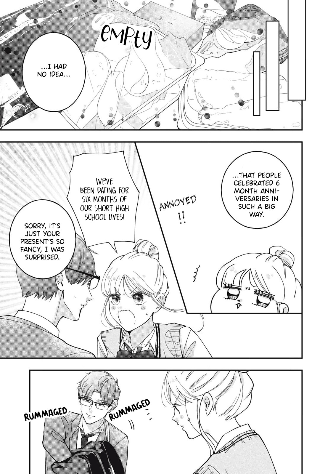 The Glasses Boy and His Glasses-Fetish Girlfriend Chapter 20 page 14 - 