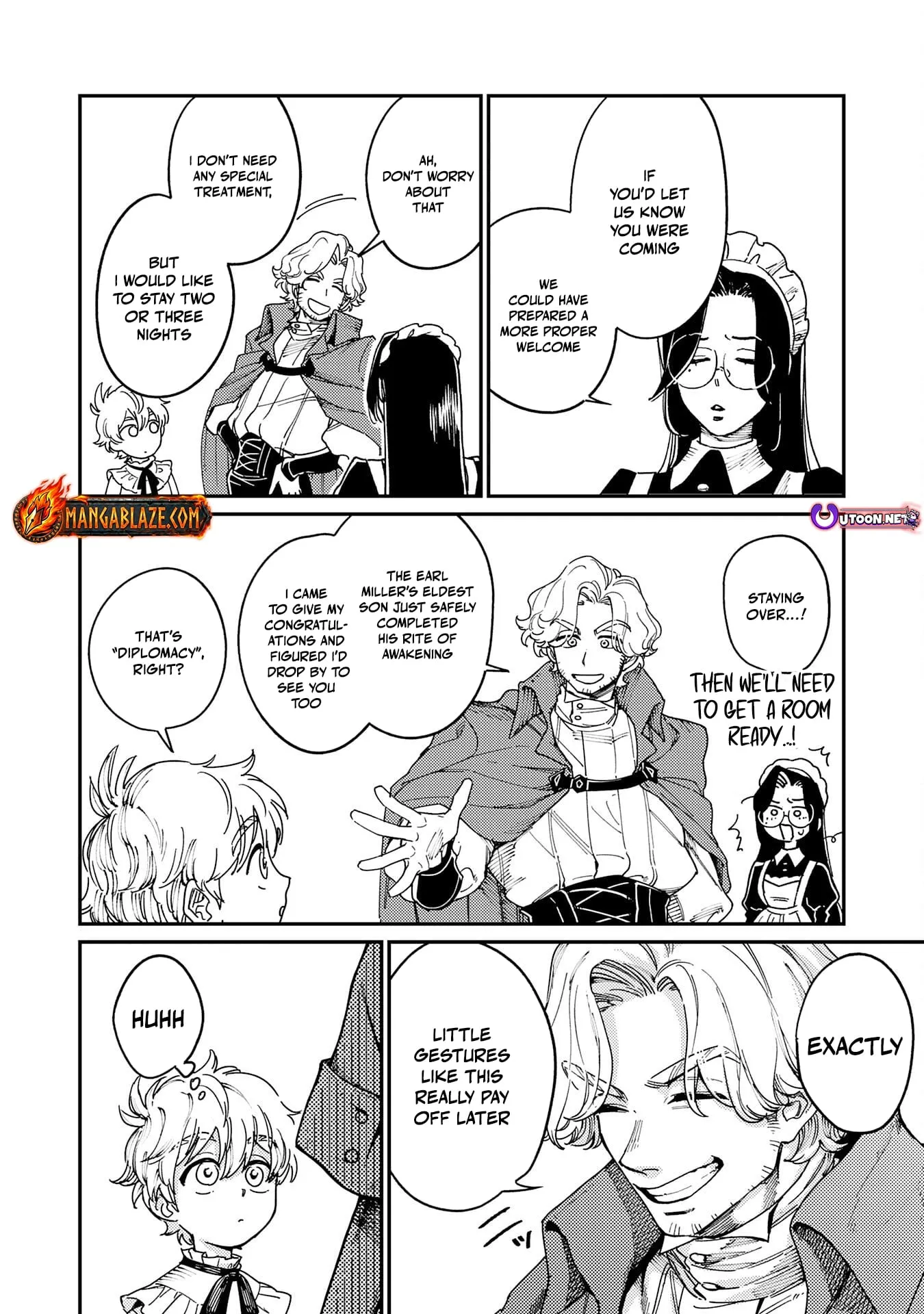 The Good-Natured Lord's Perfect, Flawless Defense Strategy Chapter 2 page 9 - 