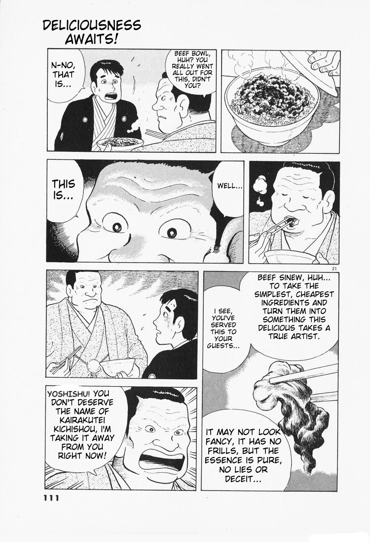 The Gourmet Chapter 76 page 21 - 