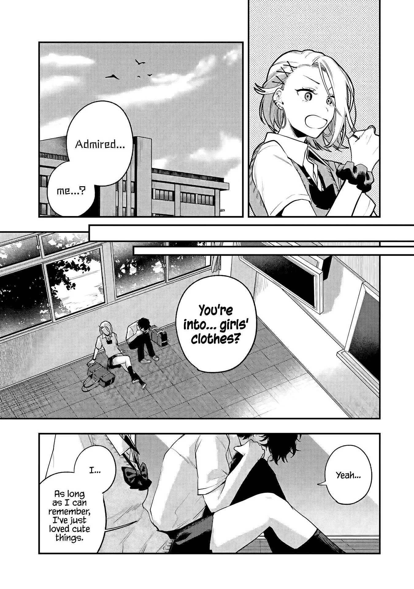 The Guy She Likes is a #CrossdressingBoy Chapter 1 page 24 - 