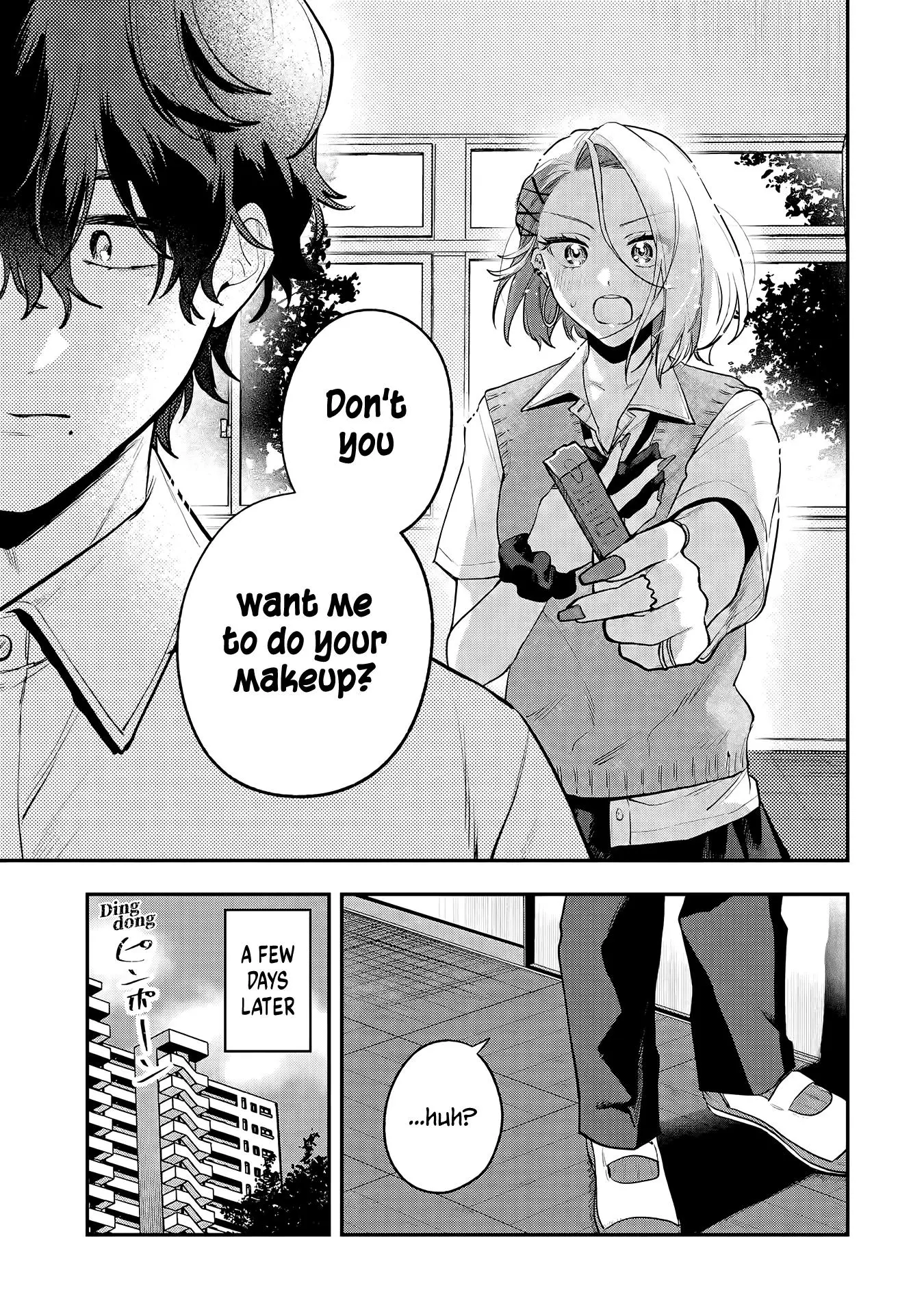 The Guy She Likes is a #CrossdressingBoy Chapter 1 page 34 - 